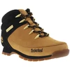 Image de Timberland - Bottines Timberland En Cuir Nubuck Miel Et à Lacets - Miel 44