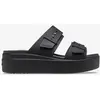 Image de Sandales Crocs Brooklyn Low noir femme - 41-42
