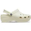 Image de Crocs Classic Platform beige femme - 42-43