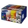 Image de Pack 4 Toners P406c Gamme Clt-p406c Toner Noir/cyan/magenta/jaune 271x359x187 Mm Samsung