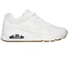 Image de Baskets Femme - SKECHERS - Uno Stand On Air - Cuir - Blanc - Lacets
