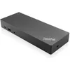 Image de Lenovo ThinkPad Hybrid USB-C with USB-A Dock - Station d'accueil - USB-C - 2 x HDMI, 2 x DP - 1GbE - 135 watt - Campus - pour ThinkPad T16 Gen 4 21QN en occasion ou reconditionné