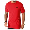 Image de Tee-shirt homme - Under Armour - Sportstyle LC SS - Coton - Rouge - Manches courtes
