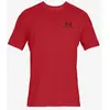 Image de T-shirt Under Armour Sportsyle Left Chest manche courte rouge - S