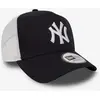 Image de Casquette New Era New York Yankees Clean A-Frame bleu marine blanc