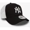 Image de Casquette New Era New York Yankees Clean A-Frame noir blanc