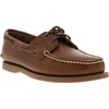 Image de Timberland - Mocassins Timberland Classic Boat En Cuir Camel Et à Lacets - Jaune 42