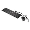 Image de HP Pavilion 400 - ensemble clavier et souris - noir de jais Peripherique d'entree