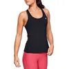 Image de Débardeur femme - Under Armour - Racer - Noir - Ajustée - Dos nageur - Polyester