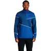 Image de Chemise Spyder Vital Half Zip à manches longues bleu électrique. - S