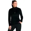 Image de Polaire Spyder Shimmer Bug Half Zip intense noir pour femme. - M