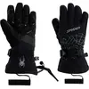 Image de Gants Spyder Overweb noir éclipse enfant - M