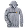 Image de Sweat-shirt à capuche - CARHARTT - Signature Logo - Coupe large - Noir - Coton/polyester