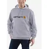 Image de Sweat à capuche Carhartt Signature Logo gris - XL