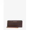 Image de Portefeuille de voyage Michael Kors Jet Set pour femme - Marron - 38613