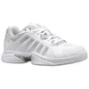 Image de Chaussures de tennis femme K-Swiss Receiver V Omni - blanc/vapor blue/argent