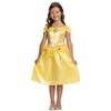 Image de Déguisement enfant fille - DISGUISE - Belle Classic - Jaune satiné - Taille 5/6 ans - Licence officielle