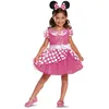 Image de Déguisement - PARTILANDIA 2010 S.L. - Minnie Mouse Deluxe - Fille - 5-6 ans - Rose/Multicolore