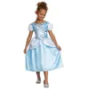 Image de Déguisement enfant fille - DISGUISE - Cendrillon Classic - Robe longue satinée bleue - 5/6 ans - Licence Cendrillon