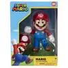 Image de Figurine - Jakks Pacific - Super Mario Bros : Mario + Toad - 10 Cm
