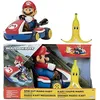 Image de Jouet - SUPER MARIO - Véhicule de Course Toupie Mario Rouge - 360° - 6cm - À partir de 3 ans