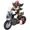 Image de Figurine - Shadow - 12 cm - Moto avec roues mobiles - 13 points darticulation