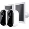 Image de Caméra de surveillance - Arlo - Essential 3+ 3 caméras 2K + 3 panneaux solaires - Extérieur
