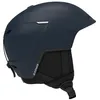 Image de Salomon Pioneer Lt Dress Blue - Casque ski/snow compact homme avec masque Bleu
