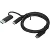 Image de Câble Usb Lenovo Noir 1 M 10 Gbit/s 100 W
