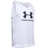 Image de Débardeur Under Armour Sportstyle Logo Blanc 1329589-101