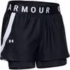 Image de Short femme 2-en-1 Under Armour Play Up Noir XS 1351981-001