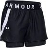 Image de Short femme 2-en-1 Under Armour Play Up Noir 1351981-001