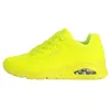 Image de Tennis Basket Basses Femme - Skechers Night Shades - Jaune - Confort Exceptionnel