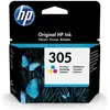 Image de Cartouche D'encre 305 Authentique Tricolore (3ym60ae) Pour Deskjet 2300/2710/2720/plus4100, Envy 6000/pro 6400
