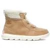 Image de Bottes Sorel Explorer II Carnival Cozy Wp - Beige - Femme - Plat - Lacets - Haute
