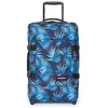 Image de Sac de voyage cabine à roulettes 42L double compartiment TSA 51cm - Imprimé palmier bleu - EK61L