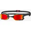 Image de Lunettes de natation Zoggs Raptor HCB gris avec verres miroir orange