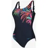 Image de Maillot de bain Zoggs Adjustable Scoopback bleu marine rose orange femme - 36