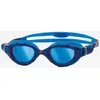 Image de Lunettes de natation Zoggs Predator Flex Titanium bleu avec verres à effet miroir bleu - S