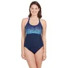 Image de Maillot de Bain Zoggs Multiway 1 Piece-Ecolast+ - Blue Chime - 42 Femme