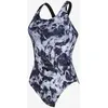 Image de Maillot de bain Zoggs Marble Powerback One Piece noir blanc femme - 34