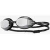 Image de Lunettes de natation TYR Blackops Racing noir avec verres à effet miroir gris
