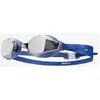 Image de Lunettes de natation TYR Stealth X Performance bleues avec verres miroir gris.