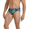 Image de Maillot de bain TYR Durafast Elite Brief Energia noir bleu ciel - 26