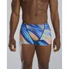 Image de Maillot de bain TYR Durafast Elite Riptidal Square bleu orange jaune - 28