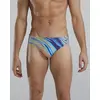 Image de Maillot de bain TYR Durafast Elite Riptidal Brief bleu orange jaune - 38