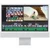Image de Apple iMac with 4.5K Retina display MGPD3FN/A - DÃ©but 2021 - 24" M1 8 Go RAM 512 Go Apple M1 8-core - Argent AZERTY en occasion ou reconditionné