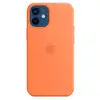 Image de Apple Iphone 12 Mini Coque En Silicone Avec Magsafe - Kumquat