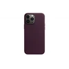 Image de Coque En Cuir Apple Avec Magsafe Pour Iphone 13 Pro Max Cerise Noire