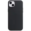 Image de Apple Coque en cuir avec MagSafe pour iPhone 14 Plus - Minuit